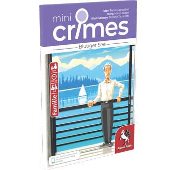 MiniCrimes - Blutiger See | Pegasus Spiele | Artikelnummer: 4250231744198