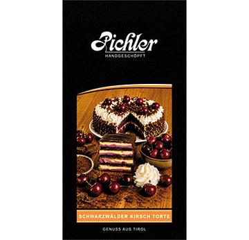Schwarzwälder Kirsch Torte | 100 g-Tafel | Artikelnummer: schwarzwaelder-kirsch100 