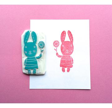 handgeschnitzter Stempel 
