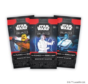 Star Wars: Unlimited - Der Funke einer Rebellion Booster | Fantasy Flight Games | Artikelnummer: 841333124113