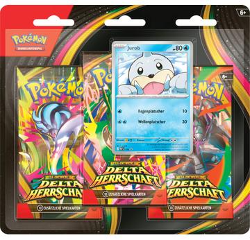 Pokémon 3-Pack-Blister Mega-Entwicklung: Delta-Herrschaft | voraussichtlich lieferbar ab 06.11.26 | Artikelnummer: 0196214144088