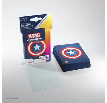 Marvel Champions Sleeves - Captain America | GAMEGEN!C | Artikelnummer: 4251715409619