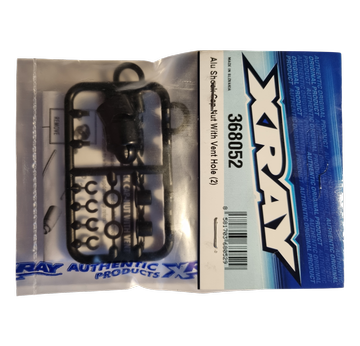 XRAY 368052 - XB4 2022 - Alu Shock Cap-Nut with Vent-Hole (2 pcs) |  | Artikelnummer: XR368052