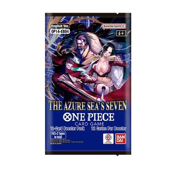 One Piece Card Game - Booster Pack - The Azure Sea's Seven (OP 14) | Bandai Namco | Artikelnummer: 810158836389