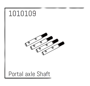 Portal Axle Shafts - PRO Crawler 1:18 (4) Absima #1010109 | z.b. für CR-18pro  | Artikelnummer: AB1010109