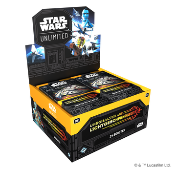 Star Wars: Unlimited – Umschalten auf Lichtgeschwindigkeit Booster-Display | Fantasy Flight Games | Artikelnummer: 841333130077