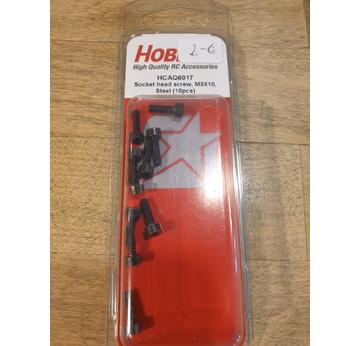 Hobbico Zylinderschraube M3x10 mit Innensechskannt,Stahl (10) |  | Artikelnummer: HCAQ6017
