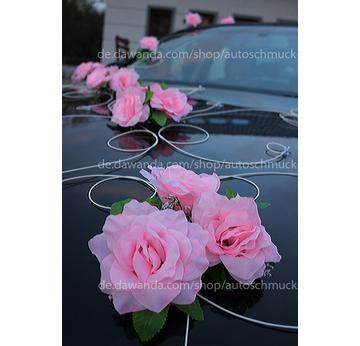 Autoschmuck Nur 12 rosen + 6 Rattan-Schmucke  |  | Artikelnummer: 118522651