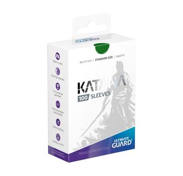 Katana Sleeves Standard Size Green | Ultimate Guard | Artikelnummer: 426025007379
