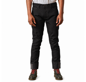 Gustave | Slim Tapered Black Selvedge Jeans | 13.5 Oz. | Raw Denim | No longer in production! | Artikelnummer: 6070-3307-6531