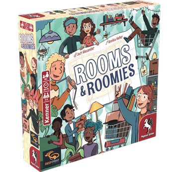 Rooms & Roomies | Deep Print Games - voraussichtlich lieferbar ab Oktober 2026 | Artikelnummer: 4250231749292
