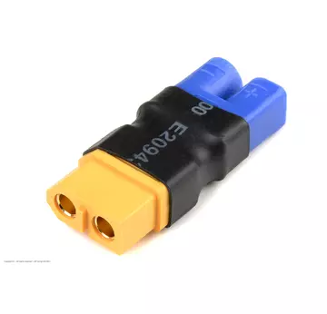 Revtec - Power Adapter Connector - XT-60 Socket <=> EC-3 Plug - 1 pc |  | Artikelnummer: GF-1305-024
