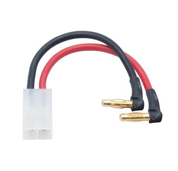 LRP LIPO HARDCASE ADAPTERSTECKER - 4MM BUCHSE AUF TAMIYA/JST STECKER 90° WINKEL | 10.5 | Artikelnummer: 65838