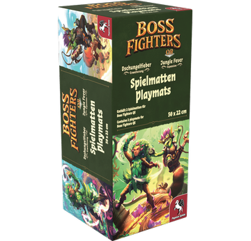 Boss Fighters QR Spielmatten: Dryade und Goblin (2 Stück) | Pegasus Spiele - voraussichtlich lieferbar ab Oktober 2026 | Artikelnummer: 4250231750038