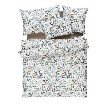 Satin Bettwäsche Maisy blau | 160x210cm | Artikelnummer: 71.038.02 blue