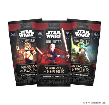 Star Wars: Unlimited – Niedergang der Republik Booster | Fantasy Flight Games | Artikelnummer: 841333128142