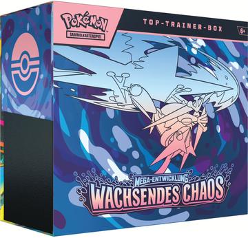 Pokémon Top-Trainer-Box Mega-Entwicklung Wachsendes Chaos |  | Artikelnummer: 0196214139978