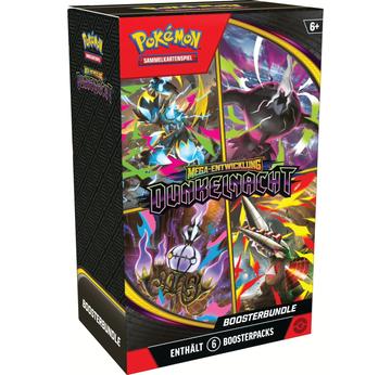 Pokémon Mega-Entwicklung Dunkelnacht Booster Bundle | voraussichtlich lieferbar ab 17.07.26 | Artikelnummer: 0196214142695