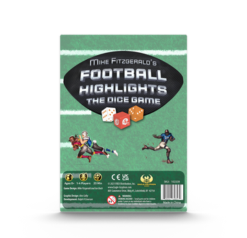 Football Highlights: The Dice Game | Eagle-Gryphon Games | Artikelnummer: 609456648530
