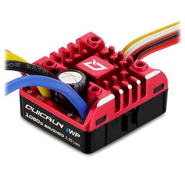 Hobbywing QuicRun WP1080-G2 Crawler Brushed Regler 80A, BEC 4A | z.b. für TRX-4 Defender | Artikelnummer: HW30120202
