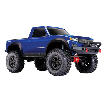 TRAXXAS TRX-4 Sport 4x4 blau 1/10 Scale-Crawler RTR Brushed, Clipless, ohne Akku und Ladegerät  |  | Artikelnummer: TRX82224-4-BLUE