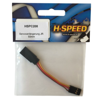 SERVOVERLÄNGERUNG JR 50MM H-SPEED HSPC208 |  | Artikelnummer: HSPC208