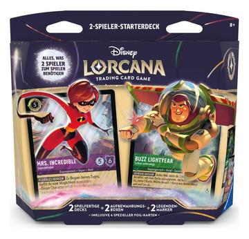 Disney Lorcana - 2-Spieler-Starterdeck | Ravensburger | Artikelnummer: 4050368988553