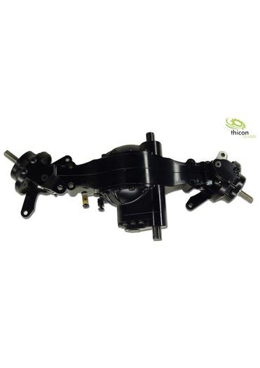 1:14 Differenzialachse vorne sperrbar mit Durchtrieb Alu | Artikelnummer: 4260432970975