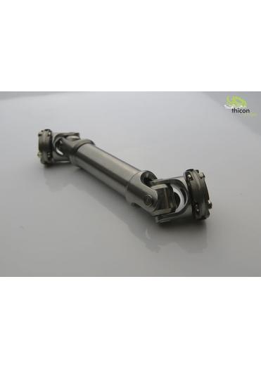 1:14 / 1:10 Scale Kardangelenk Stahl 75-100mm mit Flansch | Artikelnummer: 4260432972375