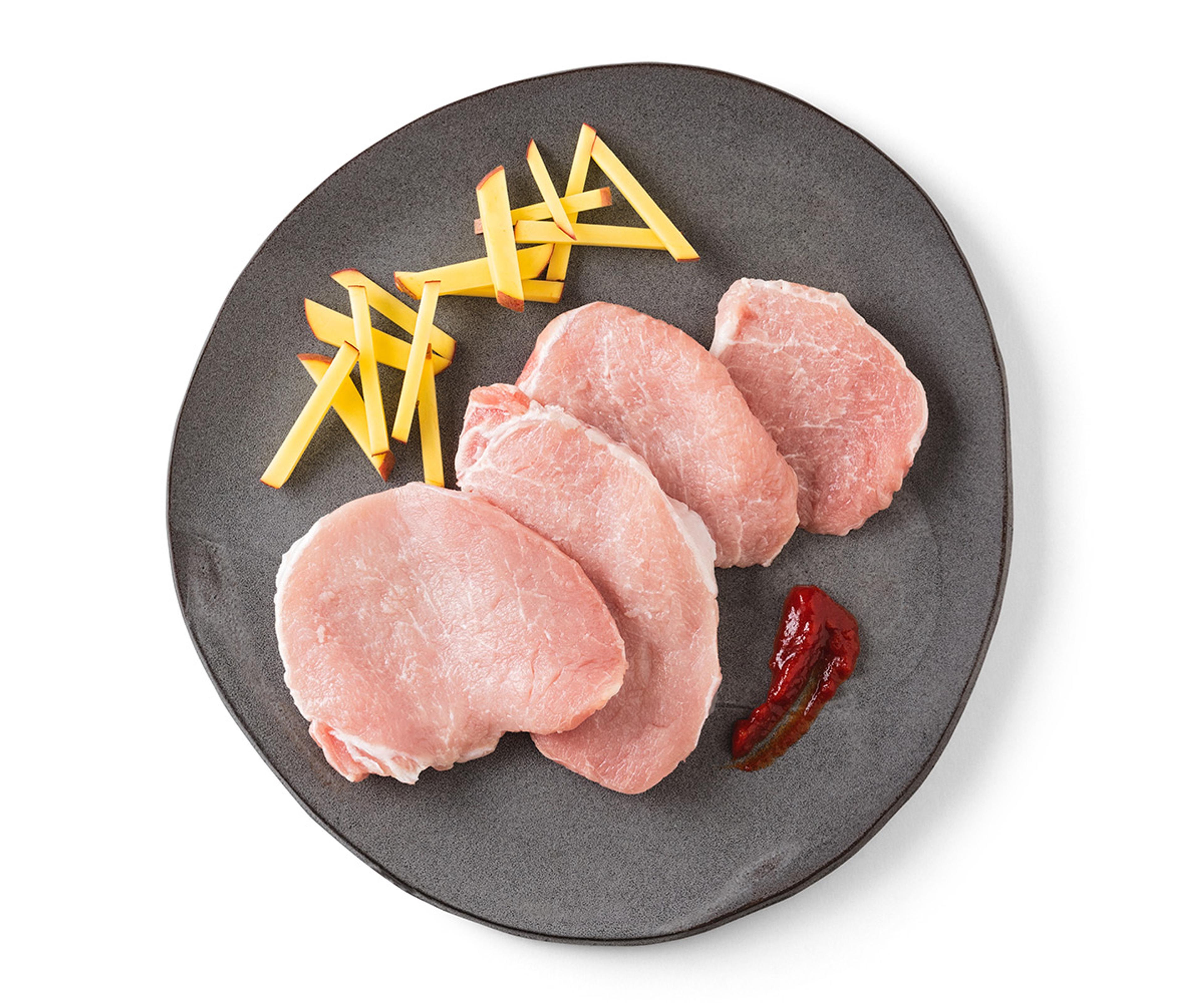 Bio-Schweine-Minutensteaks