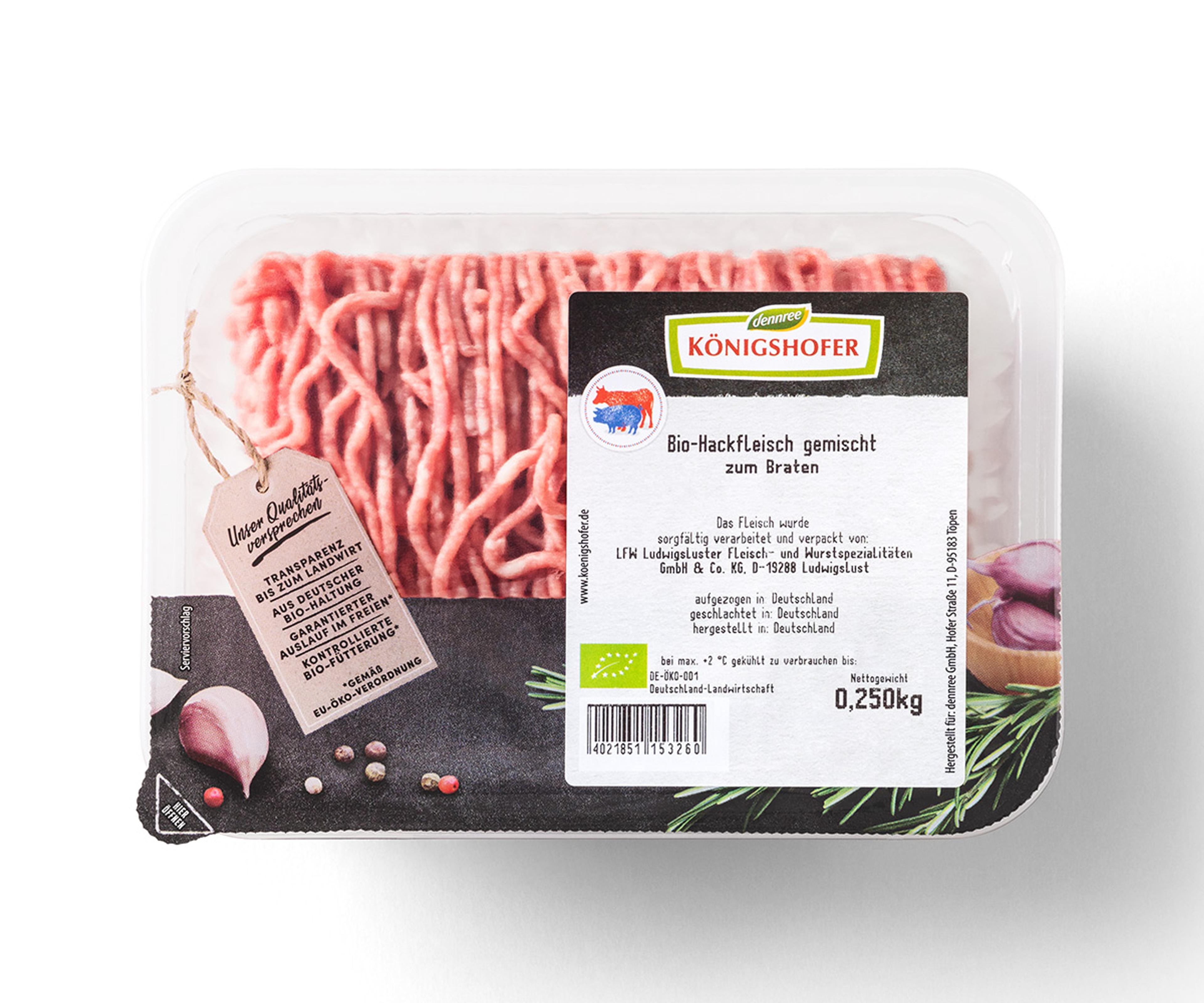 Bio Hackfleisch gemischt