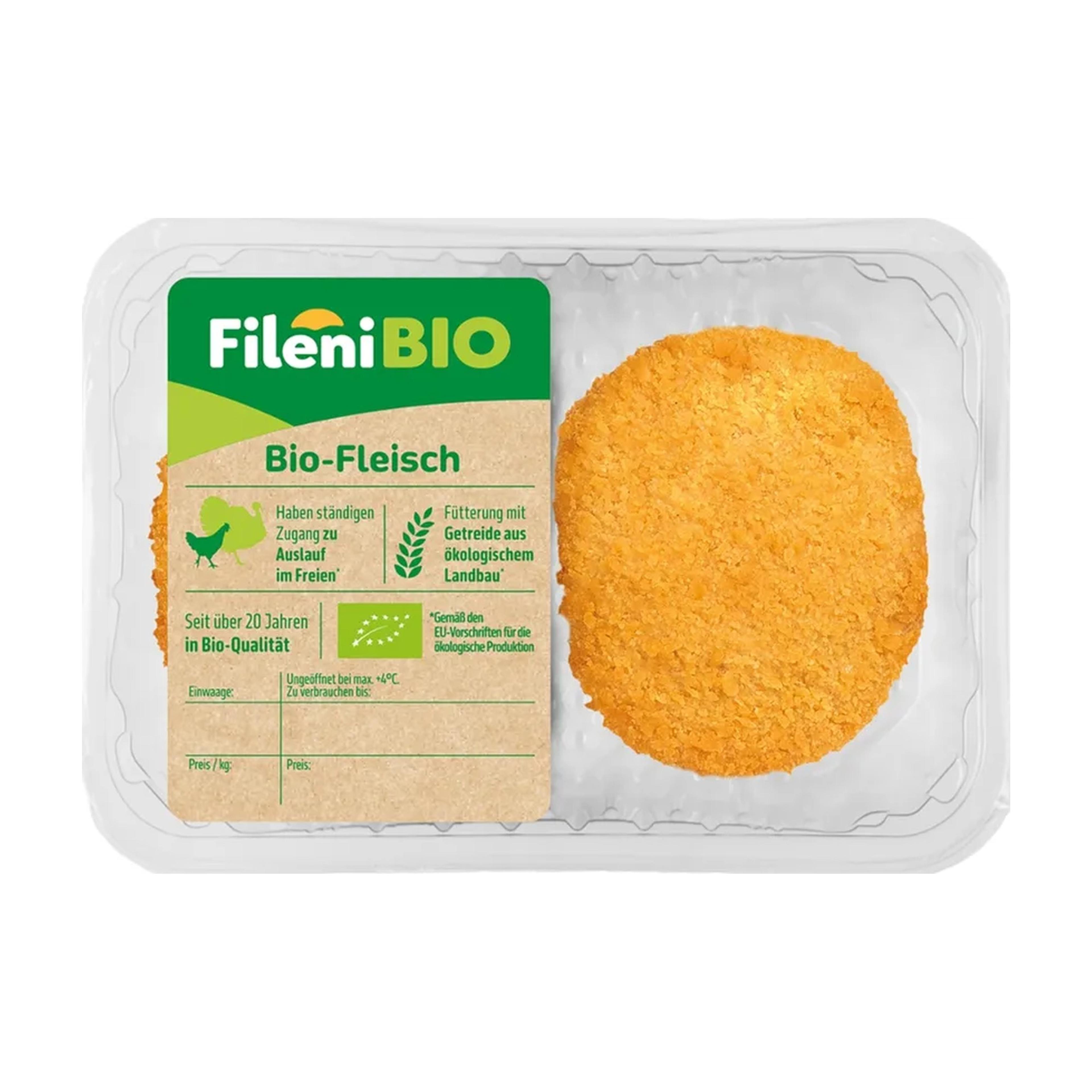 Bio-Hähnchen-Schitzel im BioMarkt vorbestellen