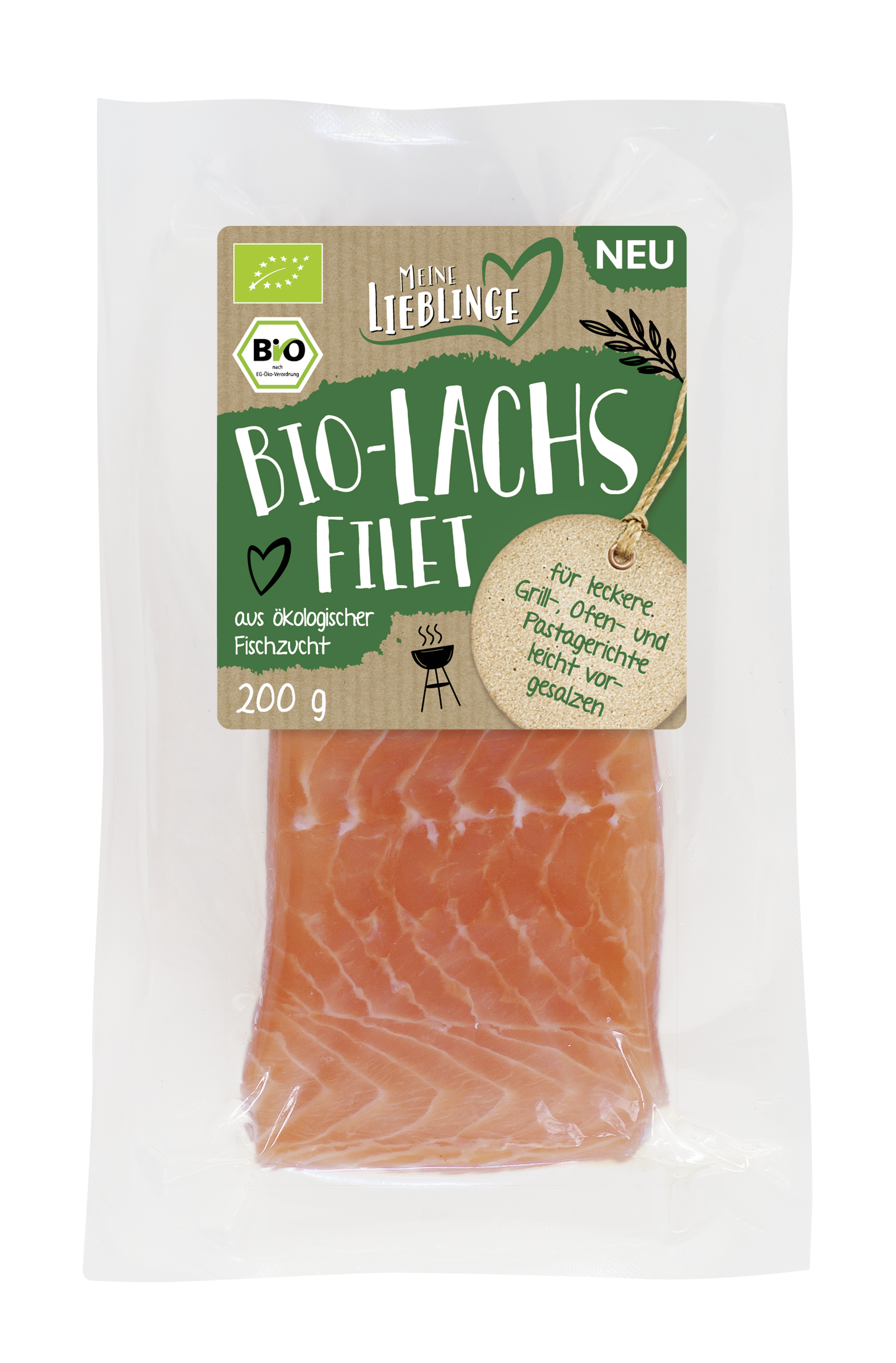 Bio-Lachsfilet