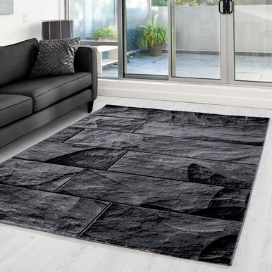 Parma Teppich 160 x 230 cm schwarz |  | Artikelnummer: PARMA1602309250BLACK