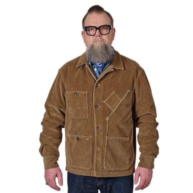 THE LAST  ›› Coverall Jacket | Kindermann Corduroy | Taupe | Artikelnummer: 2886-6578-3183-2