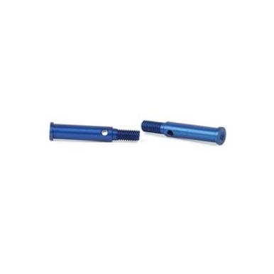LRP 124601 Aluminium Radachse vorne blau (2Stk.) - S10 Twister | 4250068154696 | Artikelnummer: 124601
