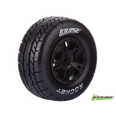 LOUISE SC-Rocket soft Felge schwarz 12mm TRX-Slash hinten SC10  |  | Artikelnummer: L-T3154SBTR