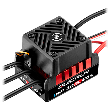 Hobbywing QuicRun WP10BL60 G2 Brushless Regler 60A 2-3s für 1:10 |  | Artikelnummer: HW30107300