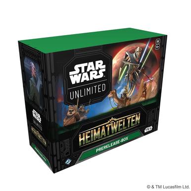 Star Wars: Unlimited - Heimatwelten (Pre-Releasebox) | Fantasy Flight Games - im Laden ab 02.10. online ab 09.10.26 lieferbar | Artikelnummer: 0841333145293