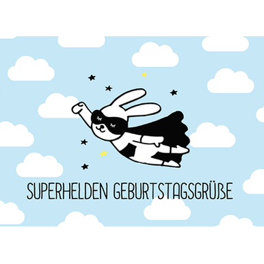 Postkarte: Superheld |  | Artikelnummer: 0797035934652