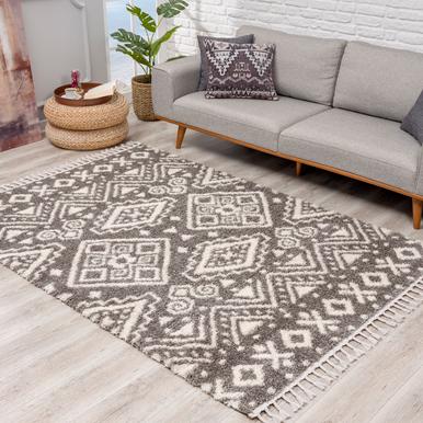 Pulpy Teppich 80 x 400 cm grey |  | Artikelnummer: pulpy-541-grey-80x400