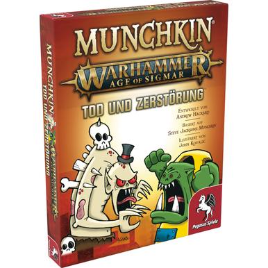 Munchkin Warhammer Age of Sigmar: Tod und Zerstörung | Erweiterung - Pegasus Spiele | Artikelnummer: 4250231726941