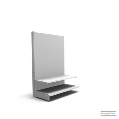 Ihr individuelles Wandregal | H 160 cm | B 100 cm | T 57 cm | 1 FB T 47 cm | RAL 7035 | Artikelnummer: AF-100-160-57-1-47-L
