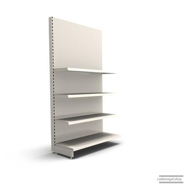 Ihr individuelles Wandregal | H 210 cm | B 100 cm | T 47 cm | 3 FB T 37 cm | RAL 9001 | Artikelnummer: AF-100-210-47-3-37-J