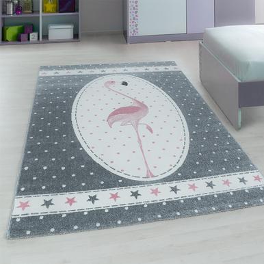 Kids Teppich 120 x 170 cm pink |  | Artikelnummer: KIDS1201700630PINK