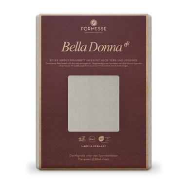 Fixleintuch Bella Donna grau   | 120 x 200-220cm | Artikelnummer: 037 09 0701  