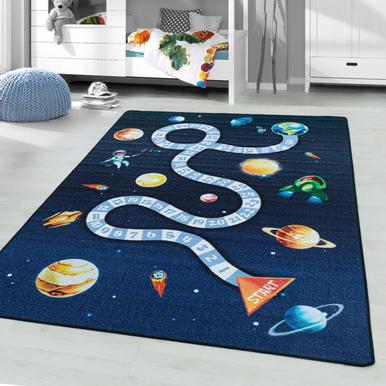 Play Teppich 80 x 120 cm dunkel blau |  | Artikelnummer: PLAY801202910NAVY