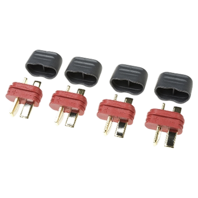 Revtec - Steckverbinder - Deans - Goldkontakten - mit Kappe - Stecker - 4 St |  | Artikelnummer: GF-1006-011