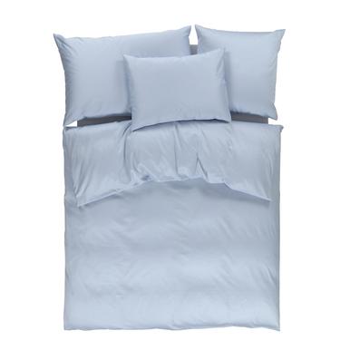 Satin Uni Bettwäsche hellblau | 200x210cm | Artikelnummer: 84.0222    