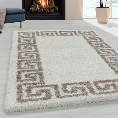 Hera Hochflorteppich 80 x 150 cm beige |  | Artikelnummer: HERA801503301BEIGE
